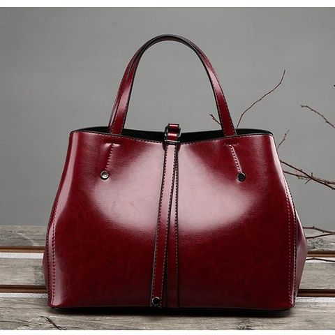 Retro PU Leder Damen Handtasche Und Umschlag Clutch Und Kartenhalter Große Kapazität Tote Umhängetasche