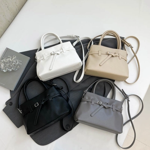 Bolso De Mano Para Mujer De Cuero PU Con Patrón De Lichi Bolso De Hombro Ajustable De Moda Bolso De Mensajero