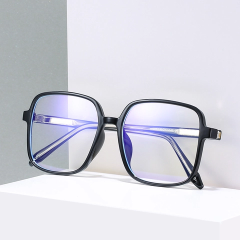 Quadratische Anti-Blaulicht-Brille TR90 Computerbrille Retro Mode Für Damen Und Herren