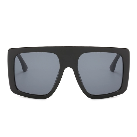 Oversized Square Sunglasses PC Frame UV400 Protection Fashion Retro Trendy Sun Glasses For Women And Men