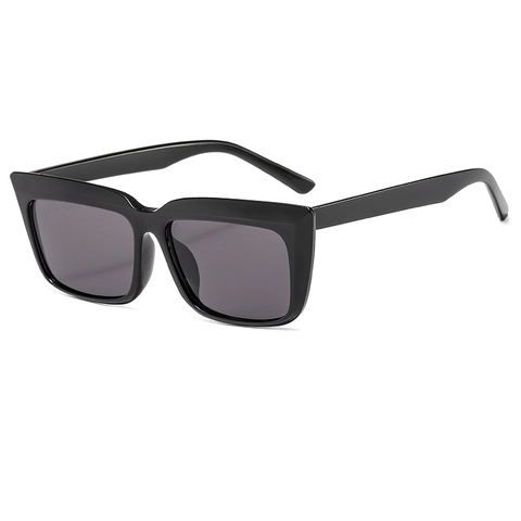 Fashion Square Sunglasses For Women Men Oversized PC Frame AC Lens UV400 Protection Vintage Outdoor Travel Daily Eyewear