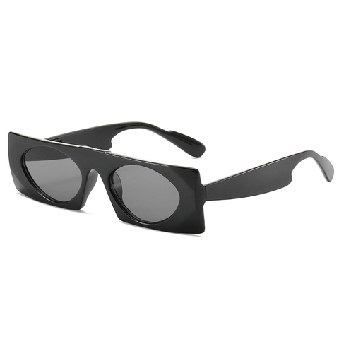 Square Sunglasses UV400 Protection PC Frame AC Lens Retro Trendy Chunky Rectangular Sun Glasses For Women Party Travel