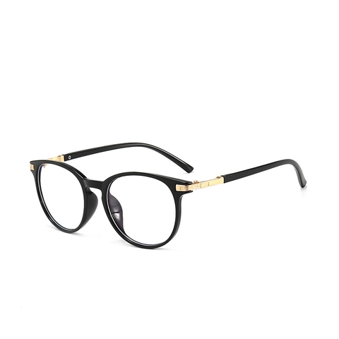 Montature Per Occhiali Anti Luce Blu Vintage Occhio Di Gatto Tondi PC Metallo Occhiali Da Gioco Per Donne Uomini Moda