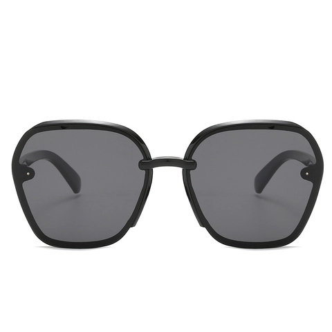 Lunettes De Soleil Femmes Surdimensionné Polygone Cadre Carré Protection UV400 Matériau PC Rétro Mode Tendance Voyage Extérieur