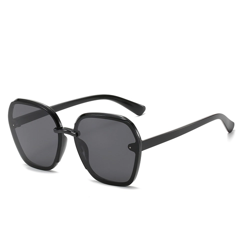 Lunettes De Soleil Femmes Surdimensionné Polygone Cadre Carré Protection UV400 Matériau PC Rétro Mode Tendance Voyage Extérieur