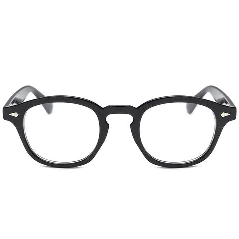 Montature Per Occhiali Retro Vintage Boston Rotonde Montature Ottiche Con Rivetti In Metallo Per Uomini Donne Classiche