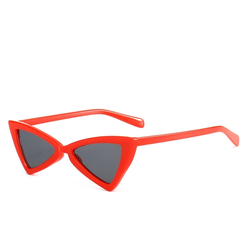Butterfly Triangle Sunglasses Vintage Cat Eye Fashion Sunglasses UV400 Protection Geometric Eyewear For Women Men Party Travel Accessory