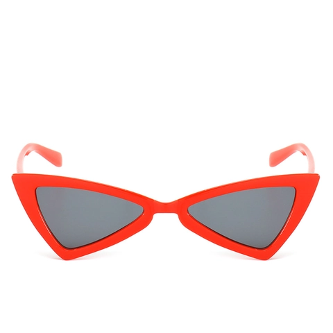 Butterfly Triangle Sunglasses Vintage Cat Eye Fashion Sunglasses UV400 Protection Geometric Eyewear For Women Men Party Travel Accessory