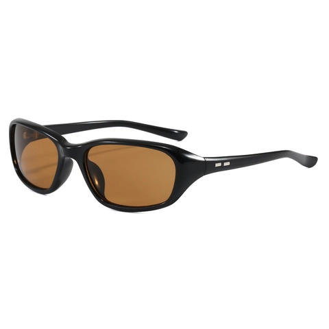 Gafas De Sol Deportivas Y2K Rectangulares Montura PC Protección UV400 Hip Hop Retro Para Ciclismo Conducción Unisex