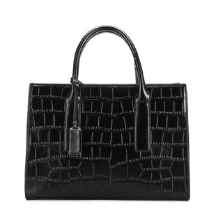Sac Fourre-tout À Motif Crocodile Grande Capacité Pour Femmes Sac À Main En Cuir PU Sac À Bandoulière Mode