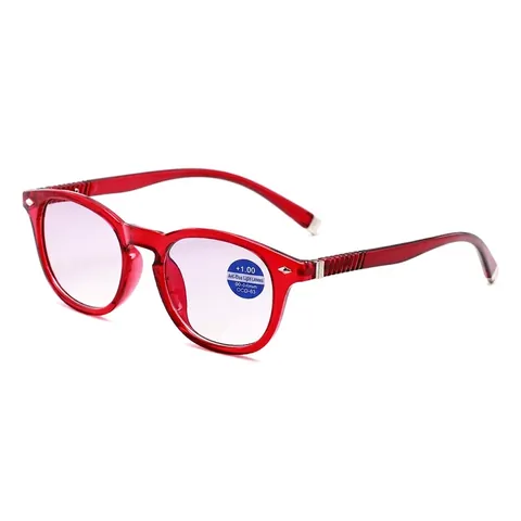 Occhiali Da Lettura Bifocali Retro Montatura Rotonda Anti Luce Blu Visione Lontano E Vicino Per Uomo Donna Moda