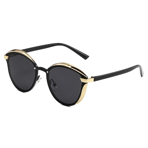Occhiali Da Sole Polarizzati Cat Eye Da Donna Protezione UV400 Montatura In Metallo Lente TAC Retro Moda Outdoor