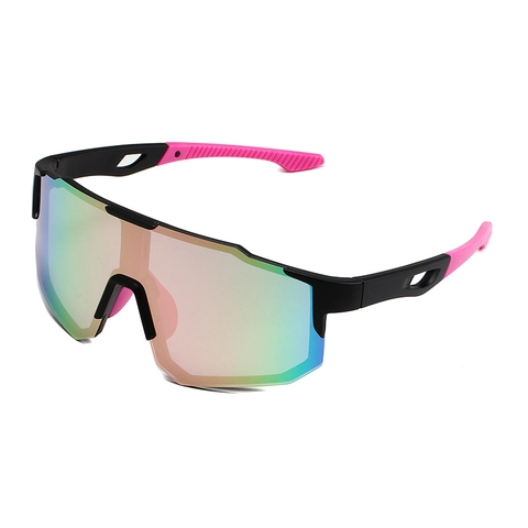 Sports Cycling Sunglasses Men Women UV400 Protection PC Frame Colorful Mirror Lens Outdoor Fishing Running Goggles