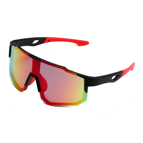 Sports Cycling Sunglasses Men Women UV400 Protection PC Frame Colorful Mirror Lens Outdoor Fishing Running Goggles