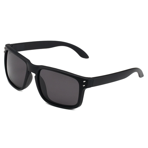 Polarized Sports Sunglasses For Men Women UV400 Protection Square Plastic Frame Mirror Lens Cycling Driving Fishing Eyewear