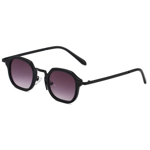 Vintage Small Frame Hexagonal Sunglasses Metal Frame AC Lens UV400 Protection Retro Driving Glasses For Men Women