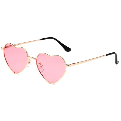 Occhiali Da Sole A Forma Di Cuore Polarizzati Protezione UV400 Montatura In Metallo Moda Retro Carini Per Donne