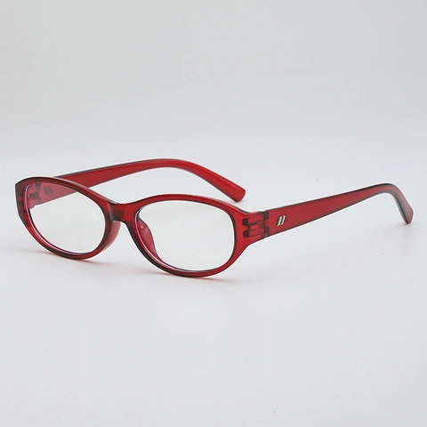 Montatura Per Occhiali Ovali Retrò Materiale PC Occhiali Da Specchio Semplici Con Decorazioni In Metallo Per Uomo E Donna