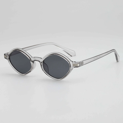 Gafas De Sol Poligonales Retro Con Marco Pequeño Irregular Protección UV400 PC AC Para Mujeres Hombres Moda Viaje