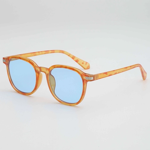 Retro Rund Rahmen Sonnenbrille UV400 Schutz PC Rahmen AC Linse Metallniete Vintage Mode Brille Für Unisex