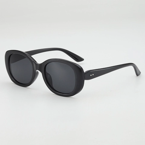 Retro Oval Sunglasses PC Frame AC Lens UV400 Protection Streetwear Hip Hop Fashion Eyewear For Men And Women