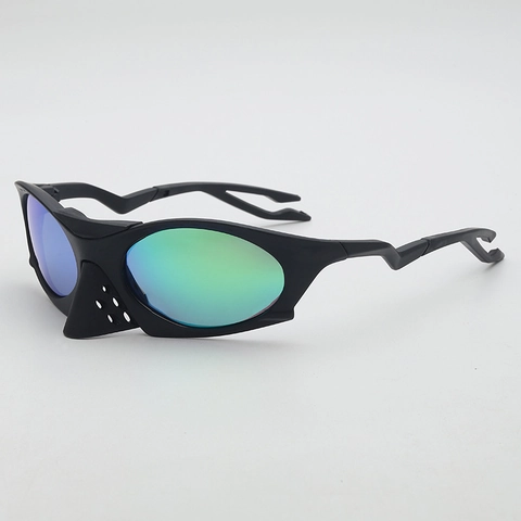 Gafas De Sol Deportivas Futuristas Polarizadas Protección UV400 Y2K Cyberpunk Montura PC Puente Nasal Ventilado Ciclismo