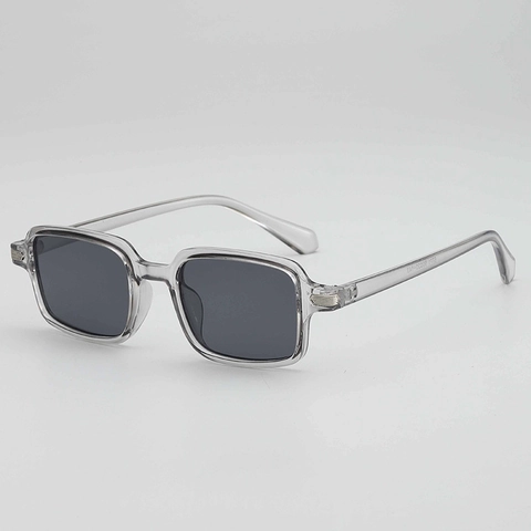 Vintage Square Sunglasses Retro Small Rectangular Frame UV400 Protection PC Frame AC Lens Outdoor Driving For Men Women