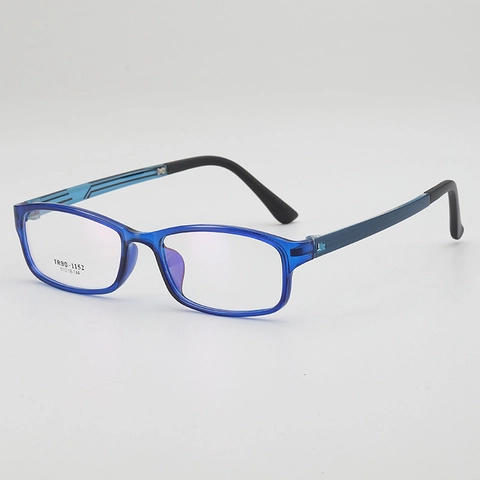 Montura Per Occhiali Quadrata TR90 Ultra Leggera Vintage Ottica Per Uomini Donne Lenti Trasparenti Comoda