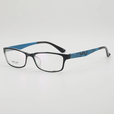 Montature Per Occhiali Da Vista Quadrati Retro TR90 Ultra Leggeri Rettangolari Design Bicolore Uomo Donna