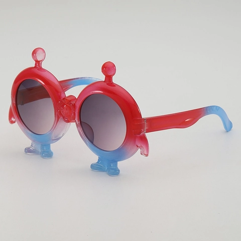Gafas De Sol Infantiles Forma Dibujos Animados Monstruo Alienígena Montura PC Protección UV400 Color Degradado Fiesta