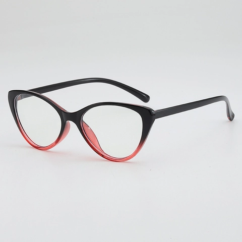 Montatura Per Occhiali Occhio Di Gatto Retro Materiale PC AC Lenti Trasparenti Moda Tendenza Per Uomini Donne