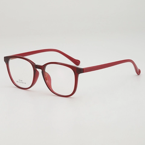 Vintage TR90 Optical Glasses Frame Ultra Light Square Round Non Prescription Eyeglasses For Adult Unisex Comfortable