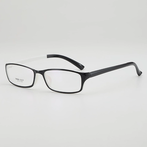 Montatura Per Occhiali Quadrata Retrò TR90 Ultra Leggera Unisex Lenti Neutre Occhiali Da Vista Stile Coreano Vintage