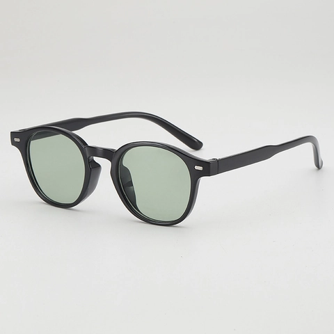 Retro Runde Sonnenbrille Vintage Bunte AC Gläser PC Rahmen UV400 Outdoor Street Fashion Brillen Für Damen Herren