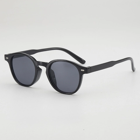 Retro Runde Sonnenbrille Vintage Bunte AC Gläser PC Rahmen UV400 Outdoor Street Fashion Brillen Für Damen Herren
