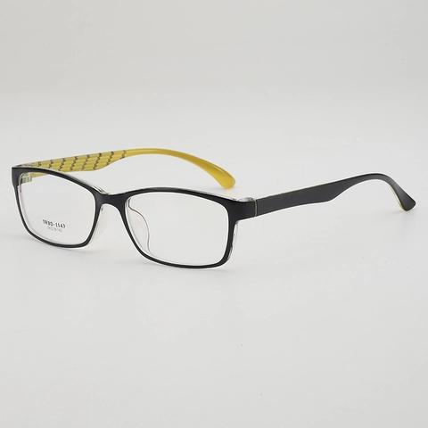 Montatura Per Occhiali Ottici Quadrati Retrò TR90 Ultra Leggera Montatura Intera Lente Trasparente Per Uomo E Donna Stile Vintage