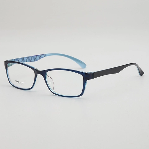 Montatura Per Occhiali Ottici Quadrati Retrò TR90 Ultra Leggera Montatura Intera Lente Trasparente Per Uomo E Donna Stile Vintage