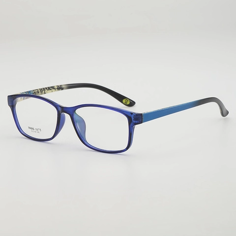 Unisex Retro Square Round Optical Glasses Frame Ultra Light TR90 Plain Lens Fashion Eyewear
