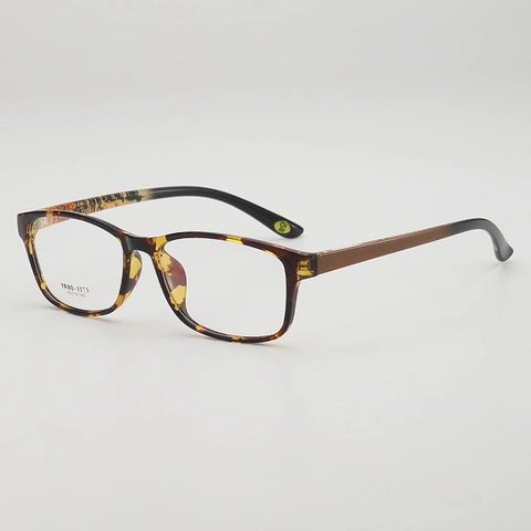 Unisex Retro Square Round Optical Glasses Frame Ultra Light TR90 Plain Lens Fashion Eyewear
