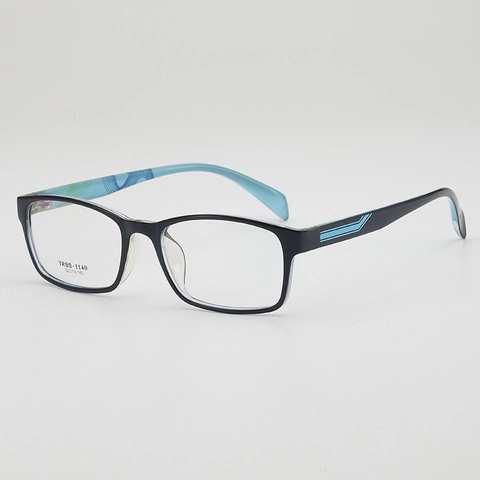 Square Eyeglass Frames TR90 Ultra Light Clear Lens Retro Vintage Eyewear For Men Women Prescription Ready