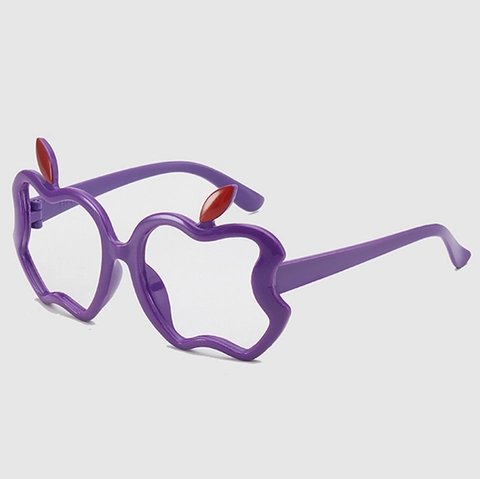 Kinderbrilmontuur In De Vorm Van Een Appel Nieuwigheid Plastic Decoratief Zonder Glazen Fotorekwisieten Mode