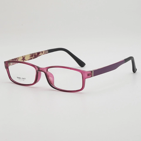 Montura De Gafas Ópticas Cuadradas Retro TR90 Ultra Ligera Cómoda Lentes Trasparentes Moda Para Mujeres Hombres