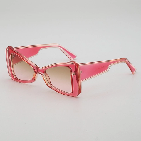 Dames Mode Vlinder Cat Eye Zonnebril UV400 PC Montuur AC Verloopglazen Trendy Outdoor Reizen Feest Bril
