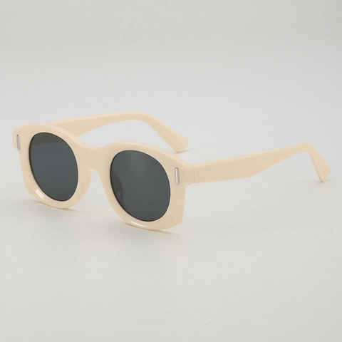 Occhiali Da Sole Retrò Cat Eye Protezione UV400 Montatura PC Lenti AC Moda Vintage Per Uomo E Donna