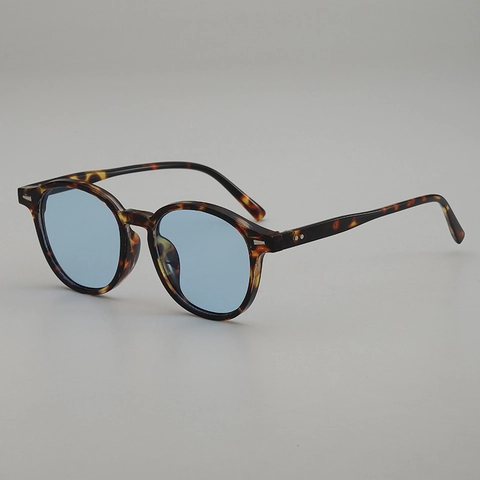 Retro Small Round Sunglasses UV400 Protection Vintage Oval PC Frame AC Lens For Men Women Fashion Chic