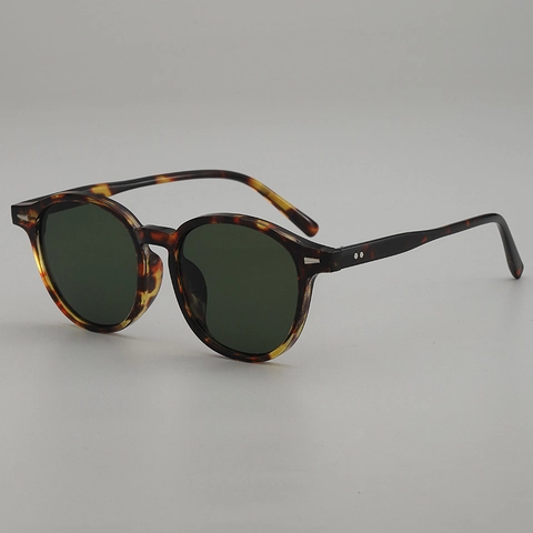 Retro Small Round Sunglasses UV400 Protection Vintage Oval PC Frame AC Lens For Men Women Fashion Chic