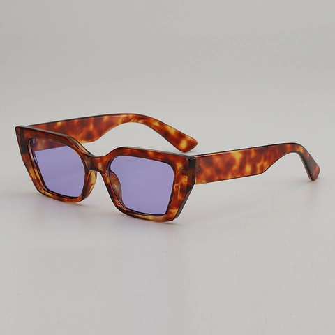 Retro Square Sunglasses PC Frame AC Lens UV400 Protection Gradient Fashion Eyewear For Men Women