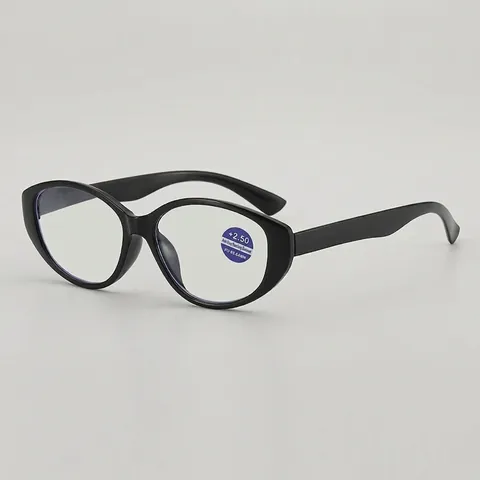 Gafas De Lectura Fashion Cat Eye Para Mujeres Hombres Anti Luz Azul Montura PC Lente AC Óptica Estilo Retro