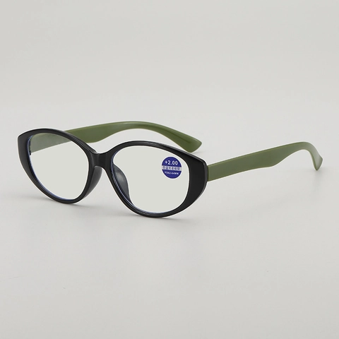 Gafas De Lectura Fashion Cat Eye Para Mujeres Hombres Anti Luz Azul Montura PC Lente AC Óptica Estilo Retro