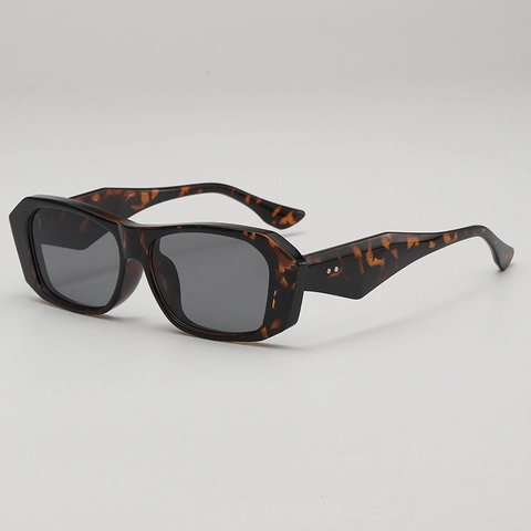Vintage Square Sunglasses For Women Men Retro Small Frame Geometric Cutting UV Protection PC Frame Fashion Hip-Hop Party